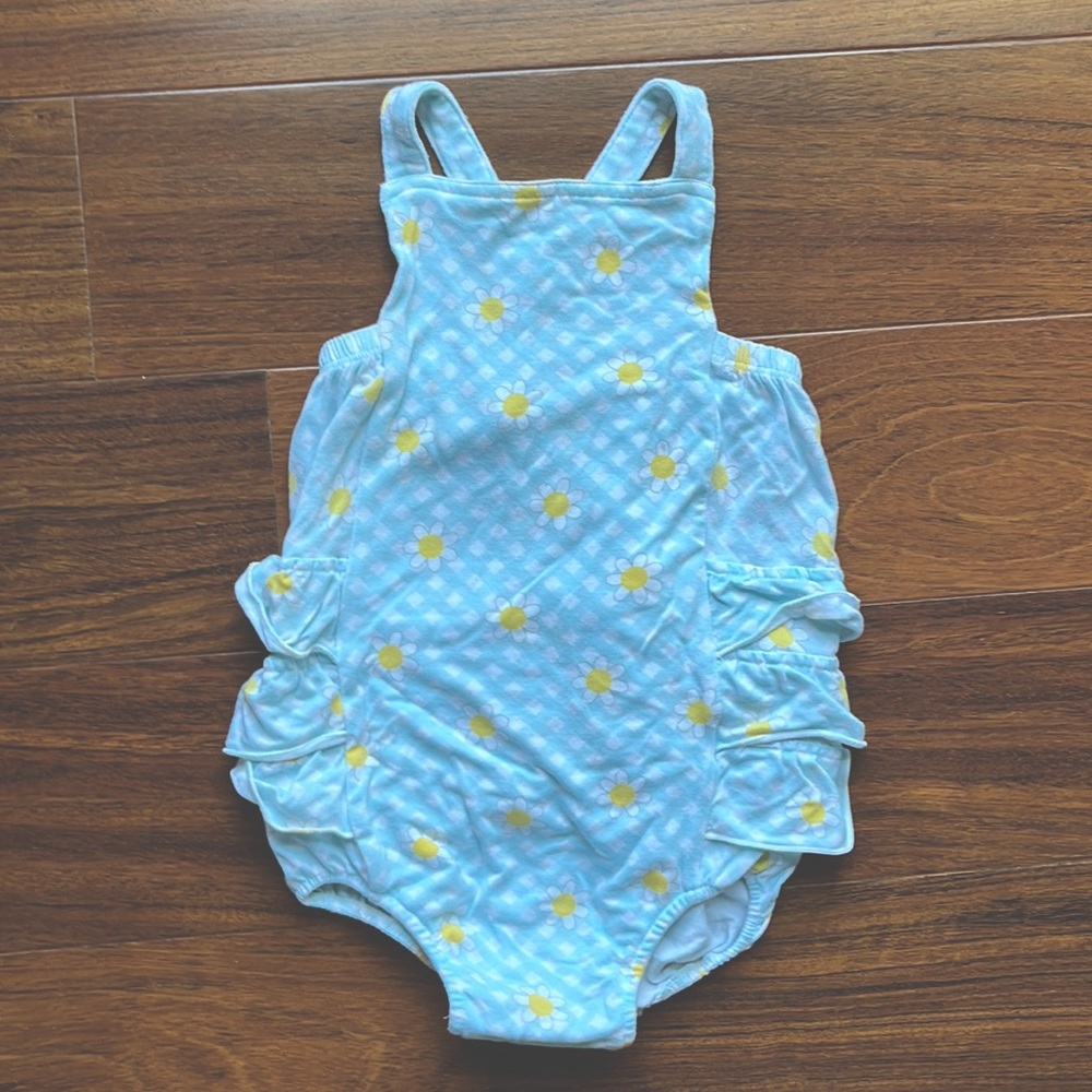 Angel Dear Daisy Gingham Bubble 18-24m
